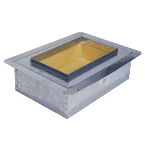 insulated metal boxes 12 x 18 x 10 inches|14x14x10 inch register box.